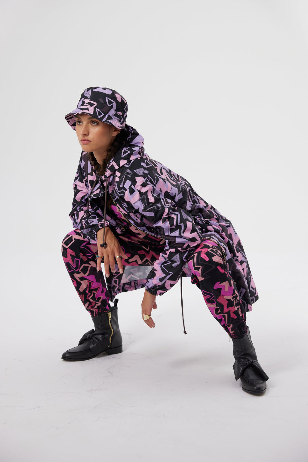 Onur Parka in Electric Print