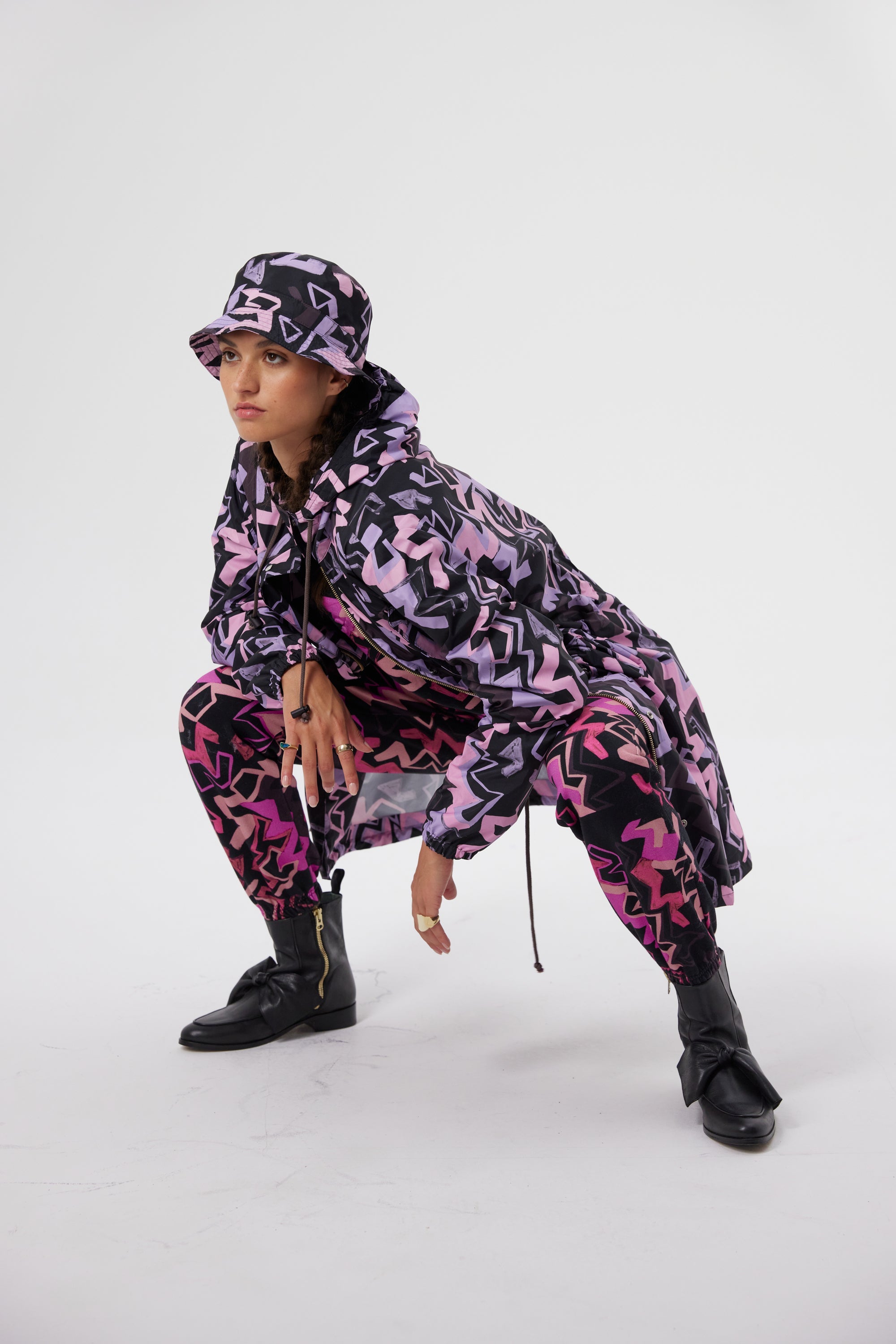 Onur Parka in Electric Print
