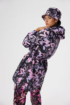 Onur Parka in Electric Print