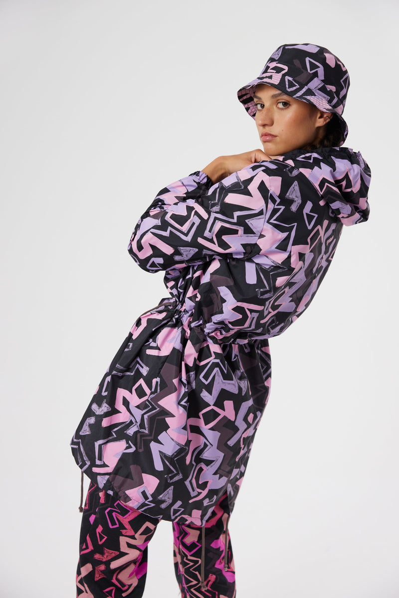 Parka Onur À Imprimé Electrique