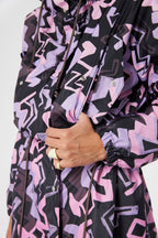 Onur Parka in Electric Print