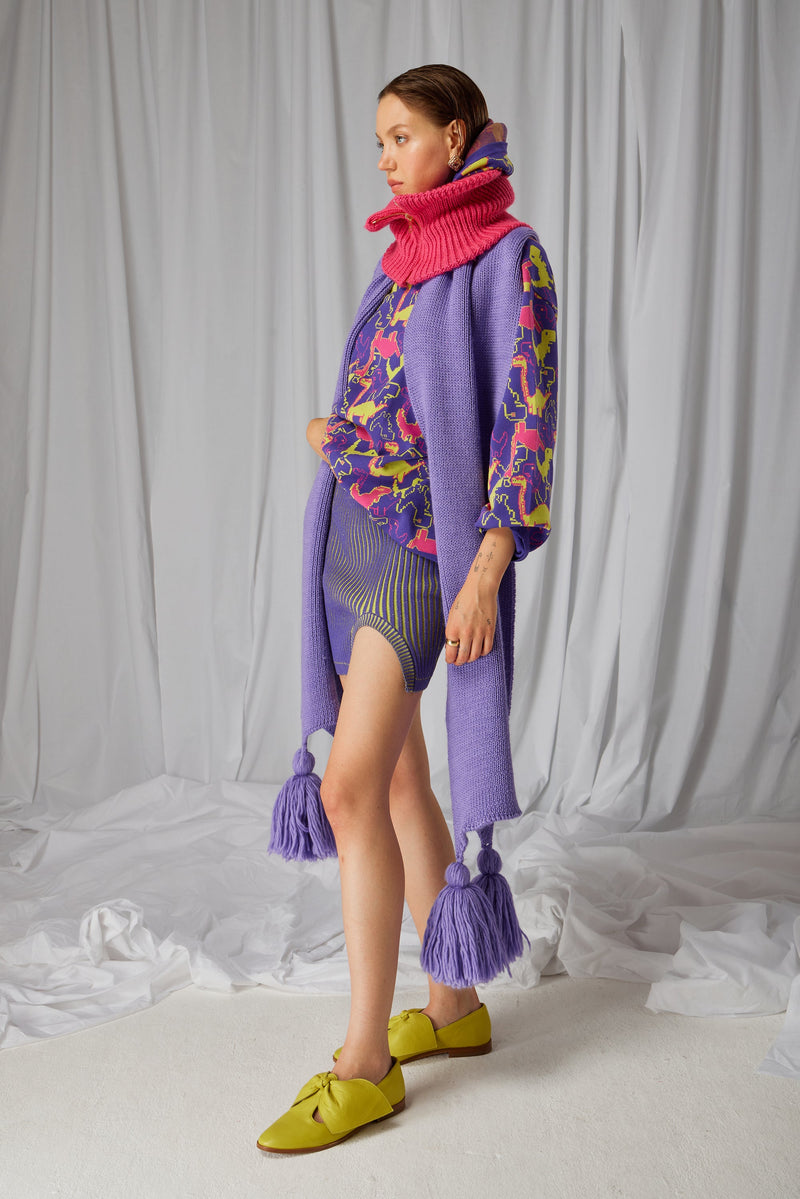 Gigi Kaleidoscope Knit Skirt