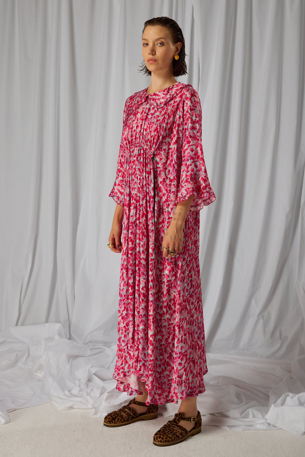 Robe Scarlett À Imprimé Halo