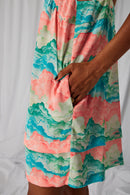 Robe Mérida Imprimé Nuit Blanche