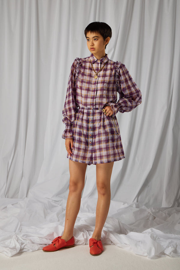 Short Poupée En Symétrie Textile