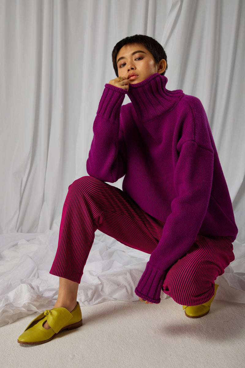 Pull-Over Opale En Maille Cardinale