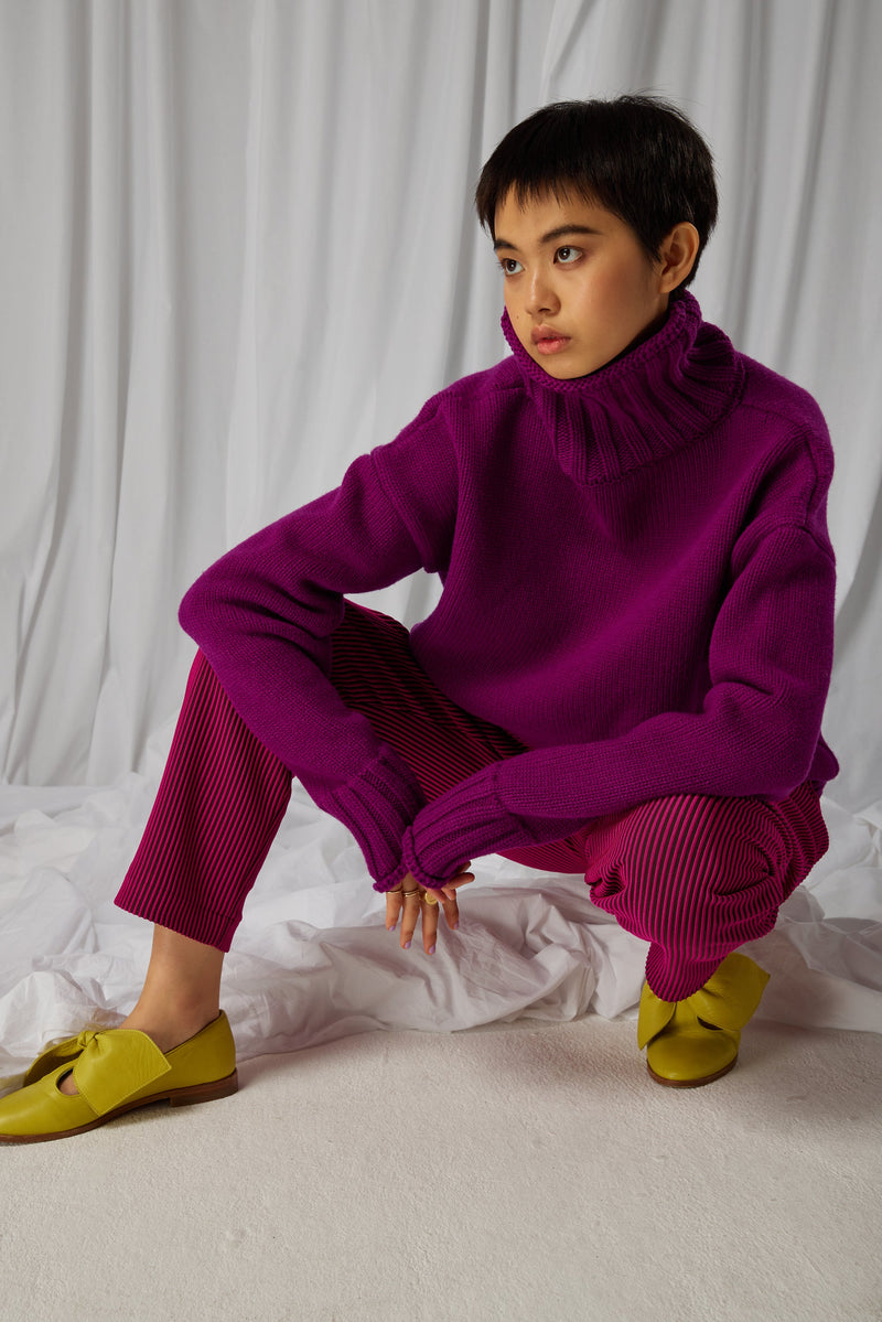 Pull-Over Opale En Maille Cardinale