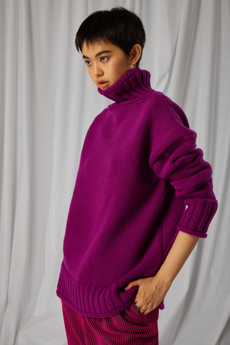 Pull-Over Opale En Maille Cardinale