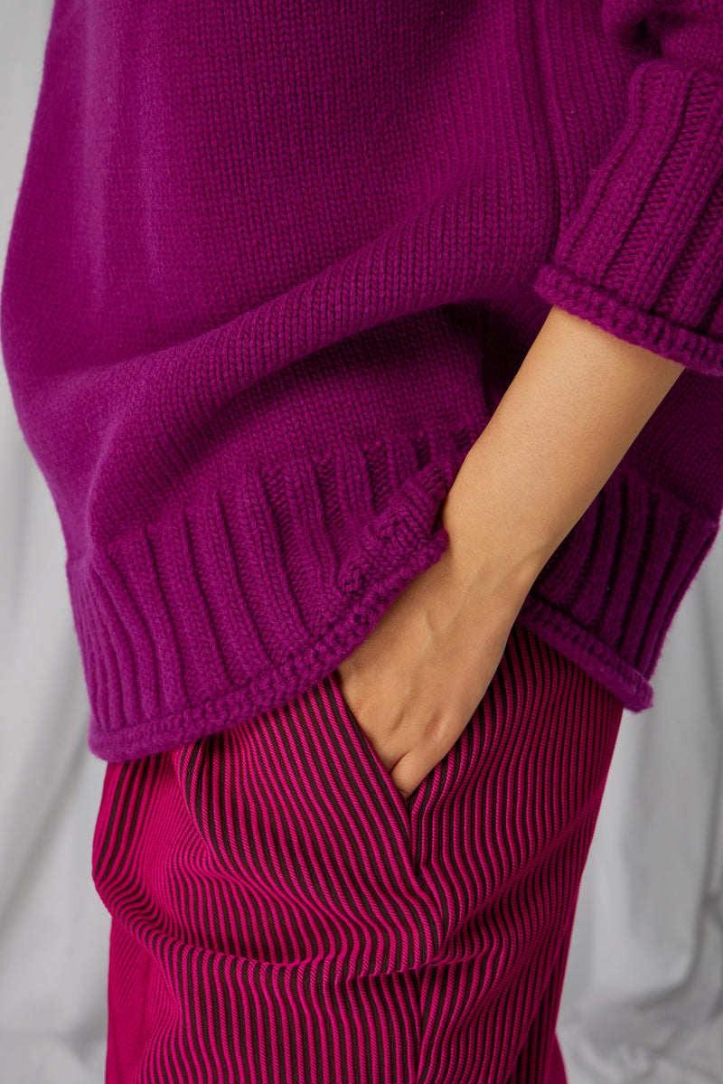 Pull-Over Opale En Maille Cardinale