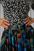 Orso Storm Print Skirt