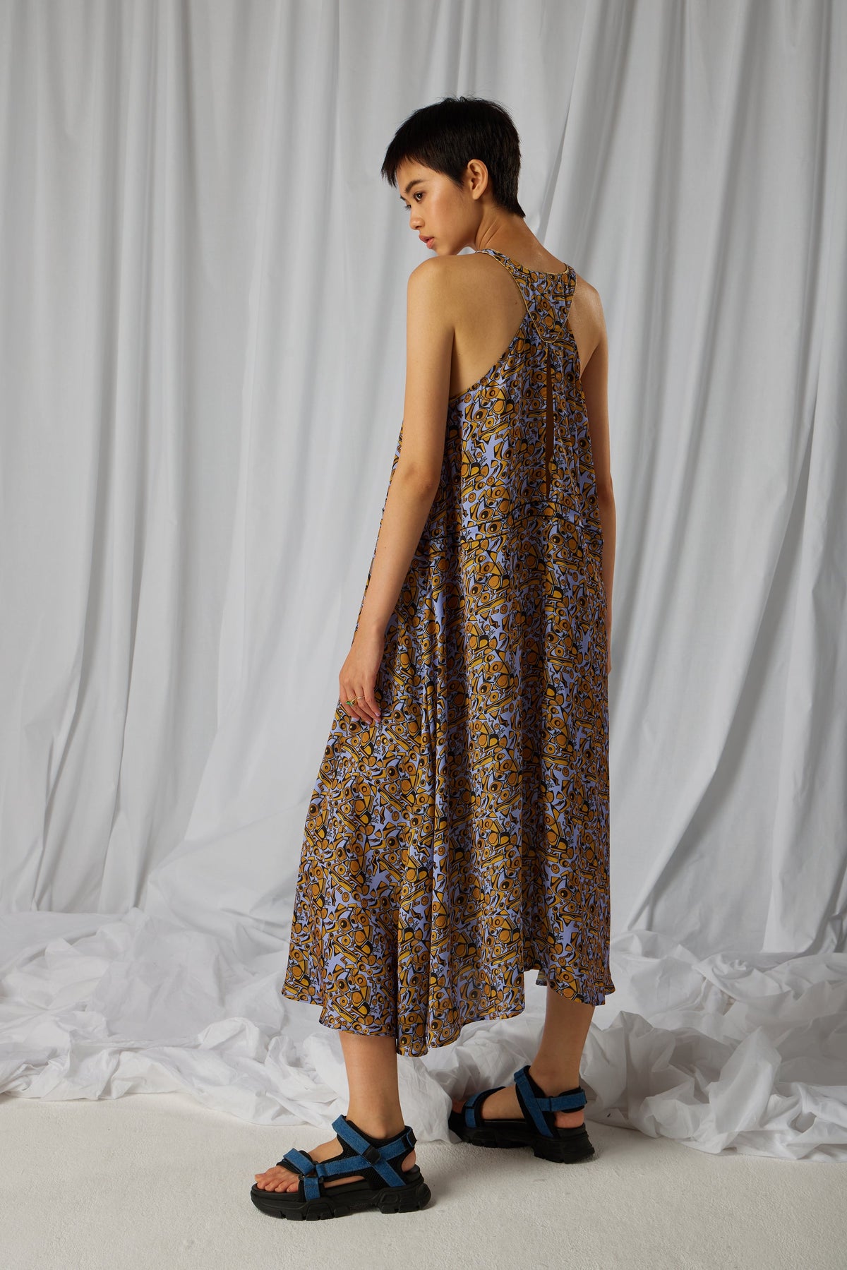 Robe Java À Imprimé Art Déco Factory