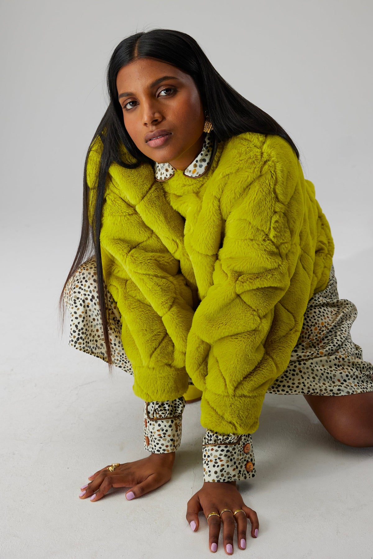 Harlem Sweater In Sparkling Fur
