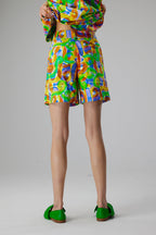 Beckett Short in Kitrina Marshmallow Print