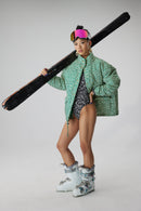 Veste Donna À Imprimé Cartes