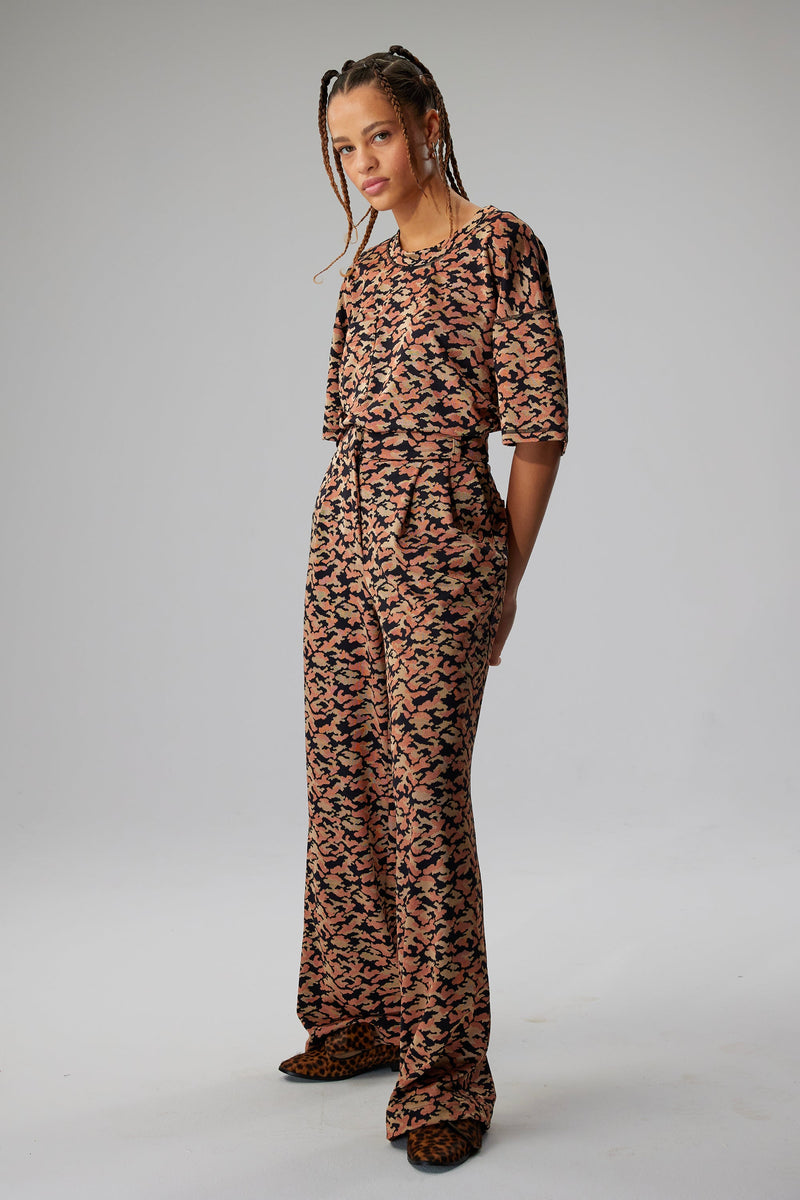 Pantalon Moor En Maille Féline