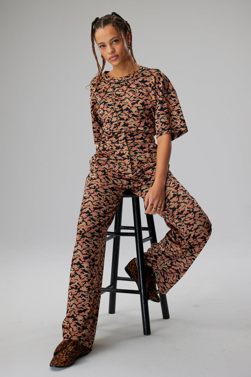 Pantalon Moor En Maille Féline