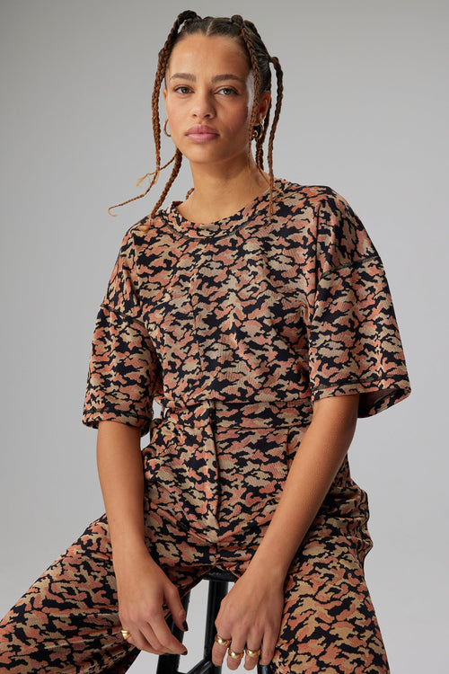 T-Shirt Dédé En Maille Féline