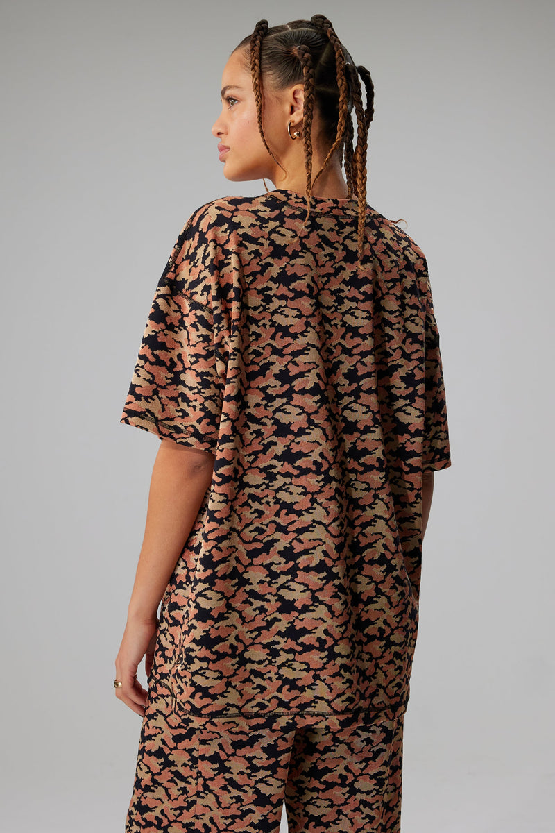 T-Shirt Dédé En Maille Féline