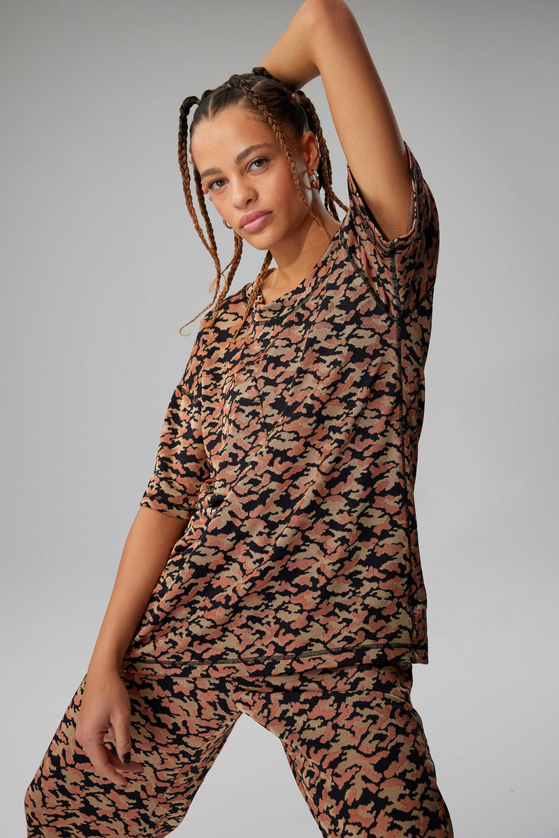 T-Shirt Dédé En Maille Féline