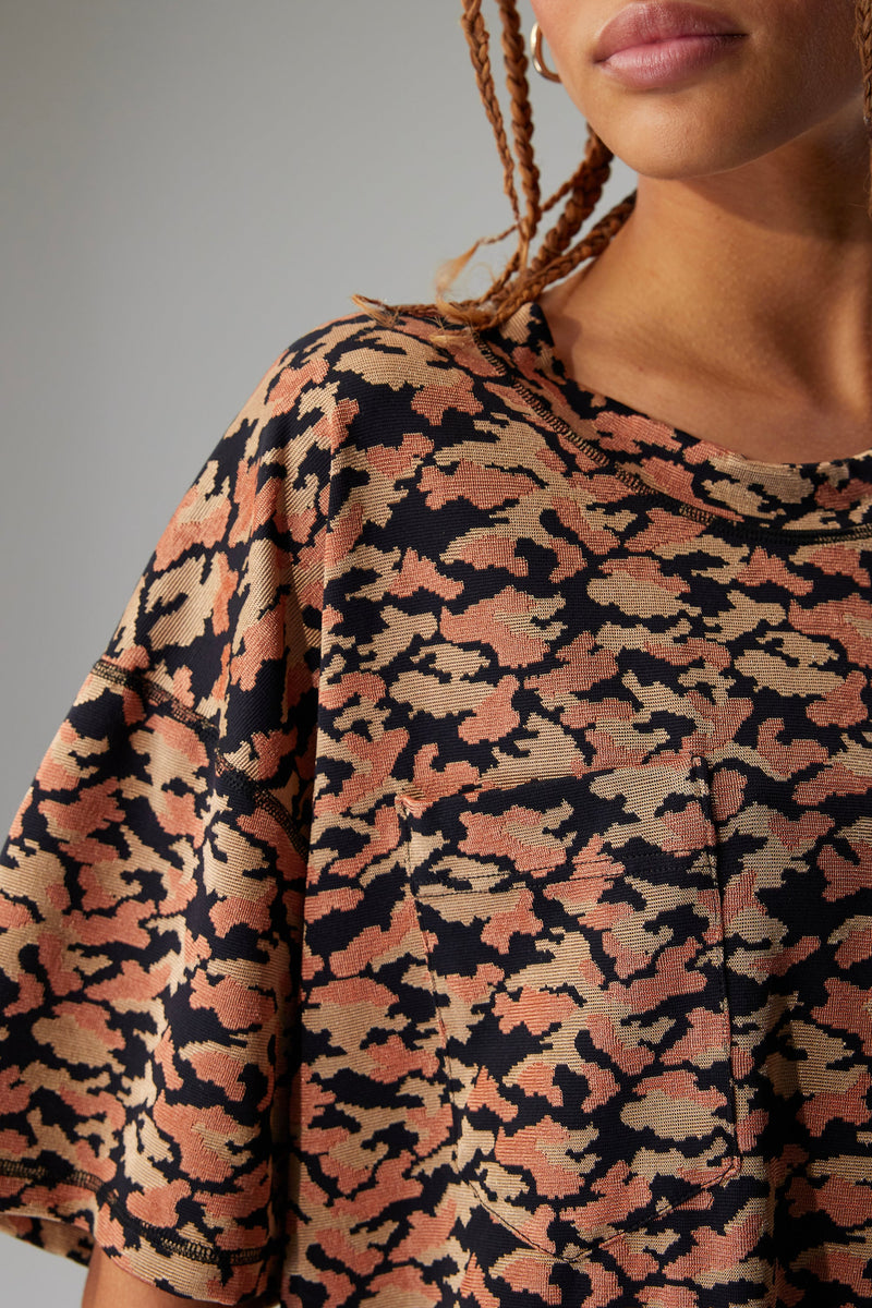 T-Shirt Dédé En Maille Féline