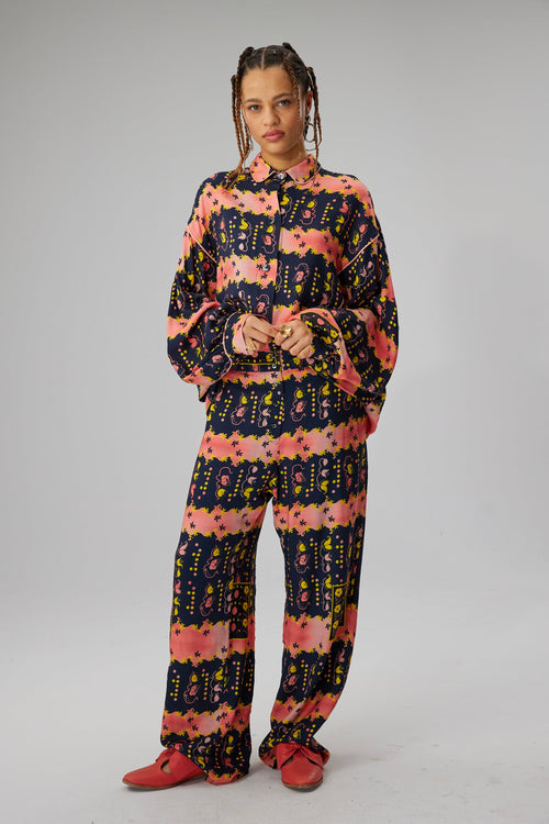 Pantalon Spartacus À Imprimé Ésotérique