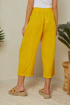 Pantalones - Azafrán - Mujer