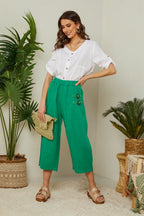 Pantalón - Verde - Mujer