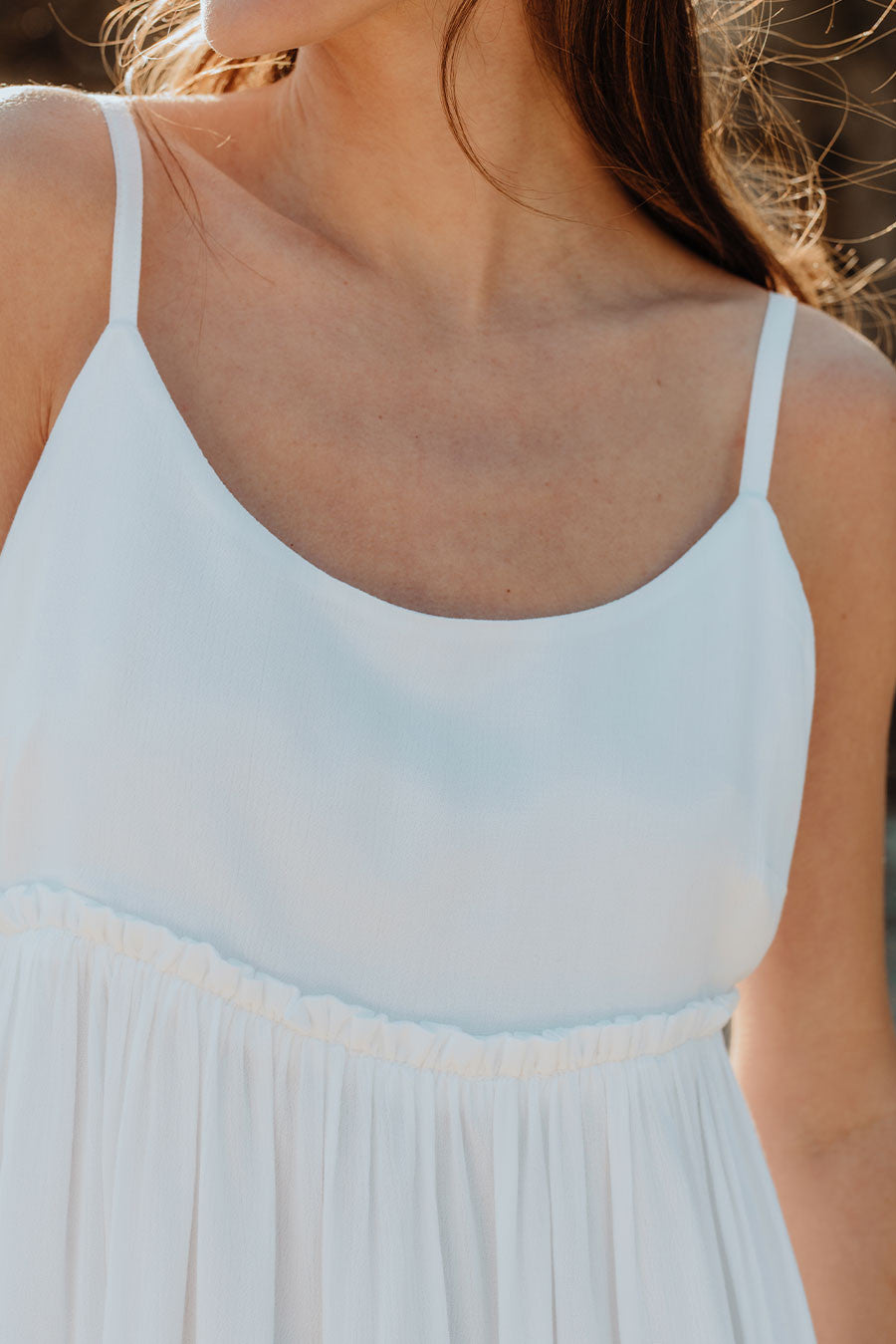 Léoline White Dress