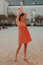 Robe Léoline Argile