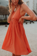 Robe Léoline Argile