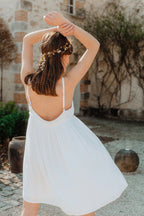 Léoline White Dress