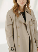 Maison Standards - Oversized Trench Coat - Beige - Woman - Maison Standards