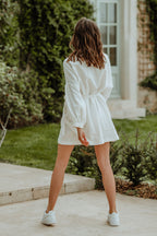 Robe Loé Lin Blanc