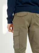 Maison Standards - Pantalon Cargo - Kaki Clair - Homme