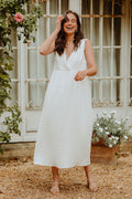 Robe Jill Blanc Coton