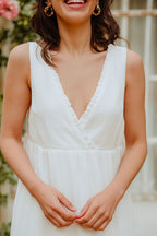 Robe Jill Blanc Coton
