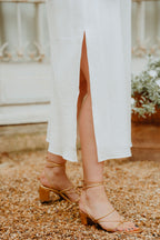 Robe Jill Blanc Coton