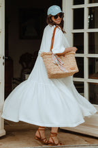 Kimono Bao Blanc Coton