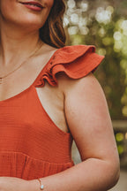 Robe Louana Argile Coton
