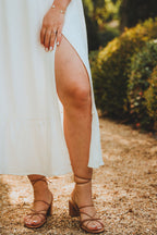 Zoé White Cotton Dress