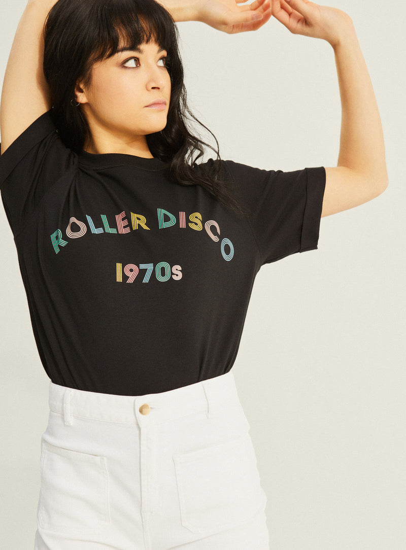 T-Shirt Roller Disco - Black