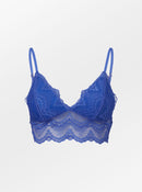 Beck Sondergaard - Bralette Zoe En Dentelle Ondulée - Dazzling Blue