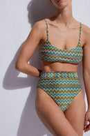Haut De Maillot Alia - Ikat