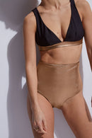 Haut De Maillot Josephine - Black Gold