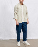 Maison Standards - John Popeline Pat Shirt - Beige - Man