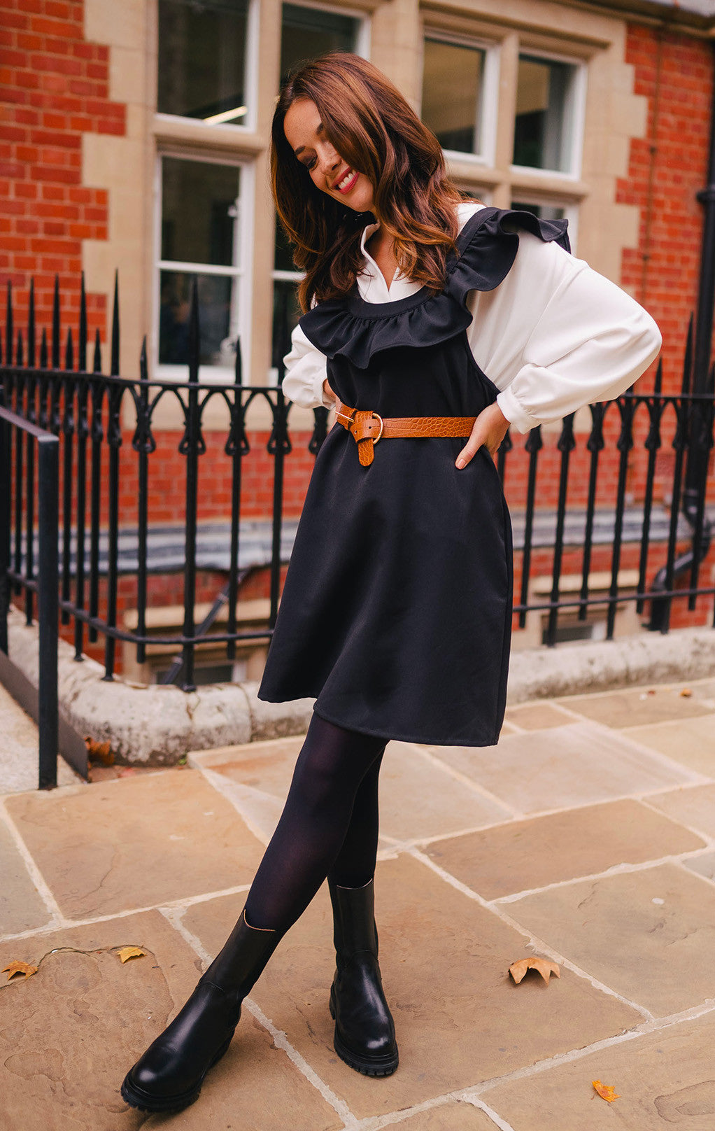 Brook Black Dress