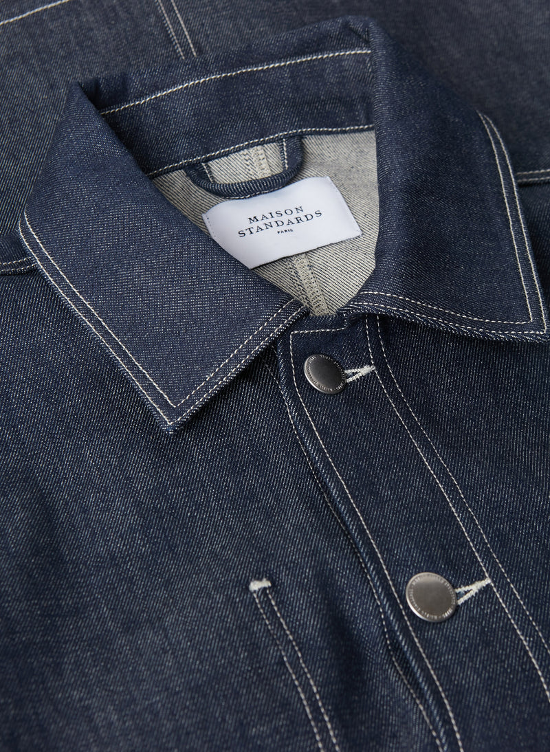 Maison Standards - Maison Standars - Veste Peintre Jean - Bleu Brut - Homme