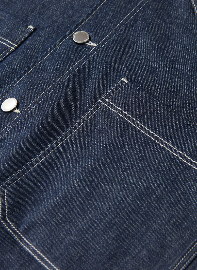 Maison Standards - Maison Standars - Veste Peintre Jean - Bleu Brut - Homme