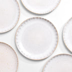 Petites Assiettes - Blanc Audacieux