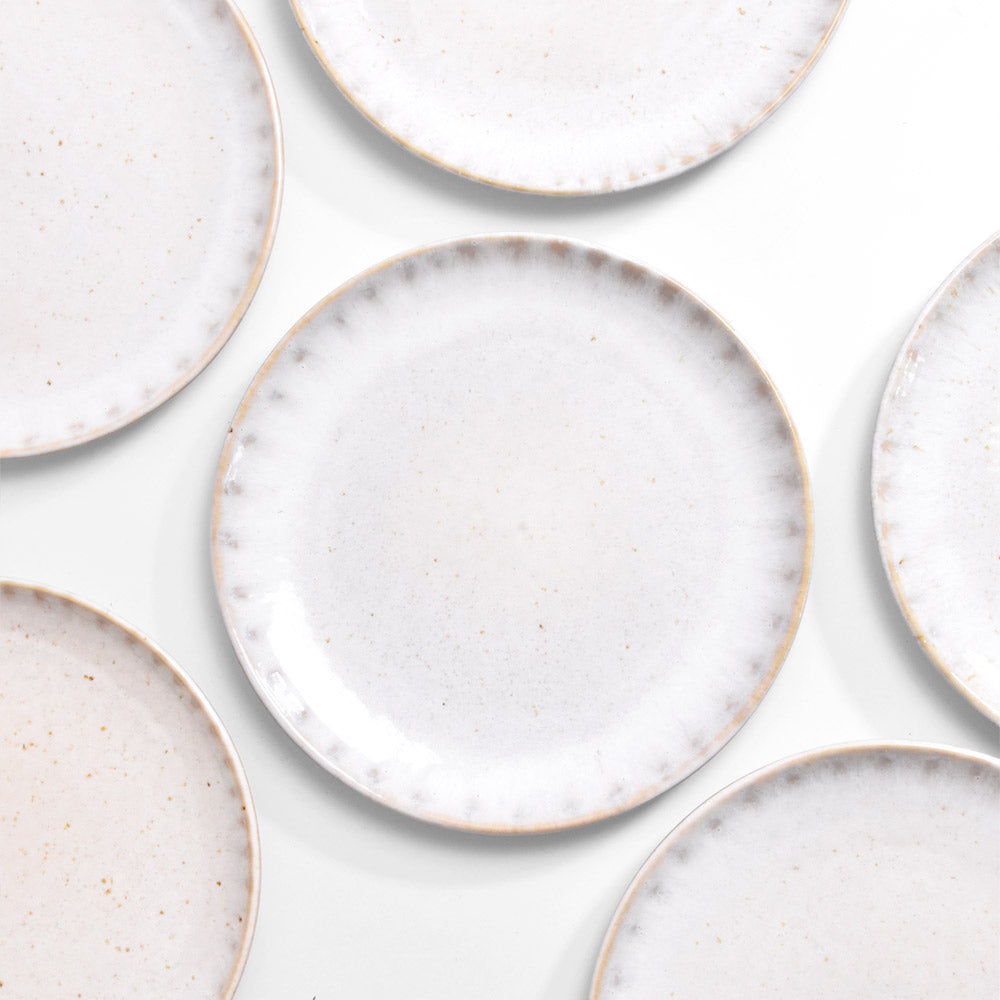 Petites Assiettes - Blanc Audacieux